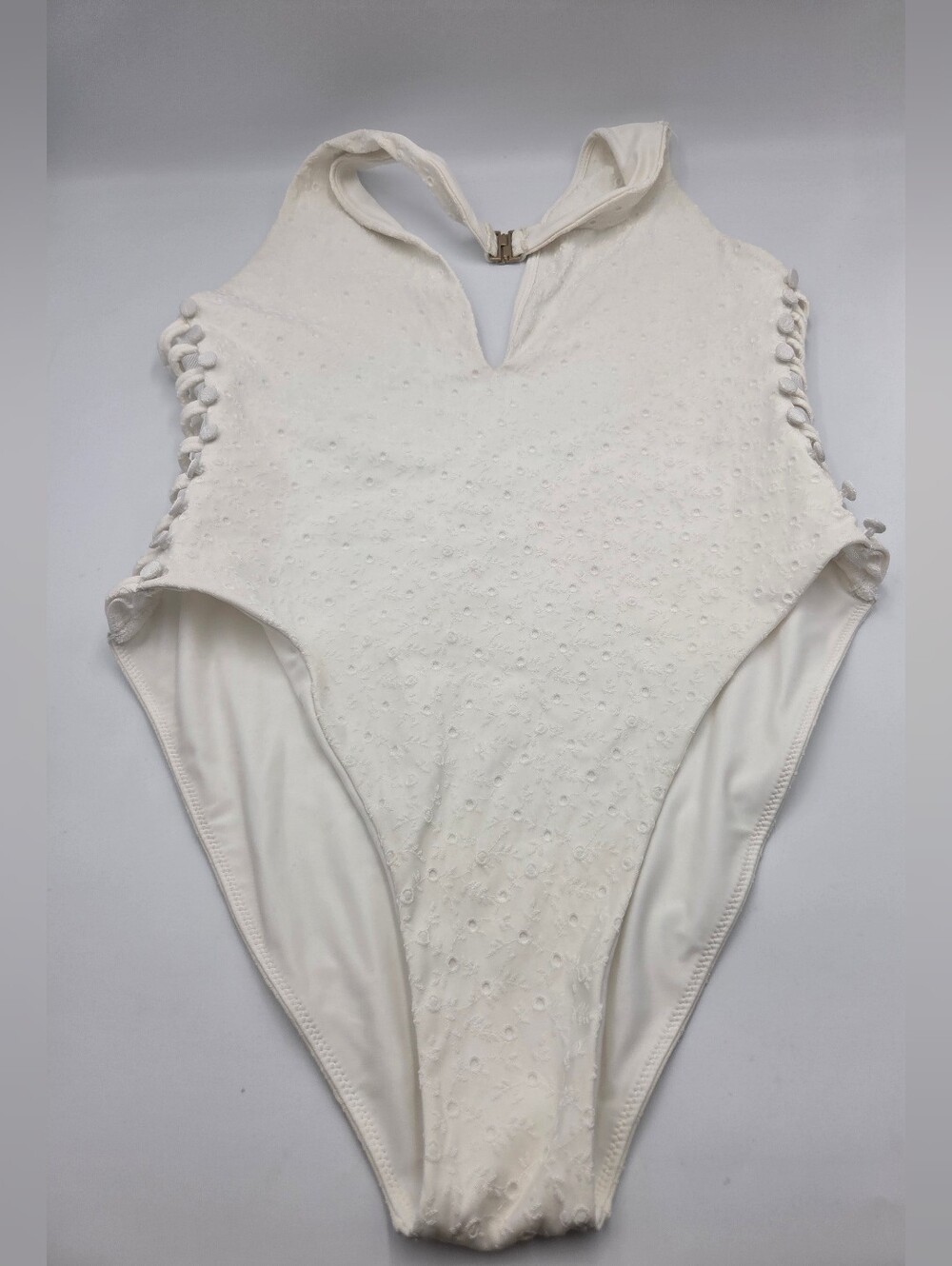 Jonathan SIMKHAI Nicolette Broderie Anglaise One Piece Swimsuit